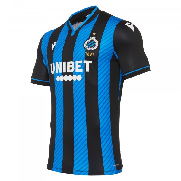 Tailandia Camiseta Club Brujas 1ª Kit 2020 2021 Azul